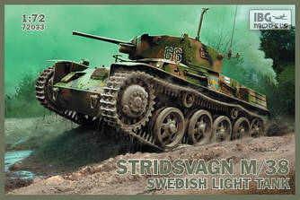 Танк STRIDSVAGN M/38 1/72 IBG 72033