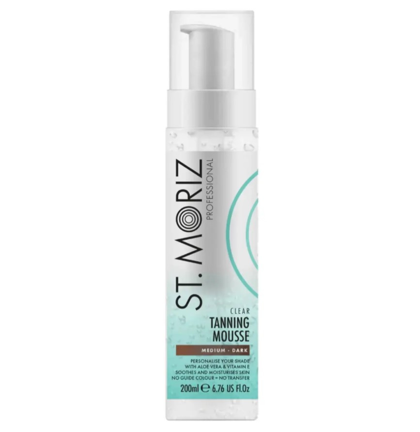 Автобронзат-мус St.Moriz Pro Clear Mousse Medium-Dark 200 мл, фото 1