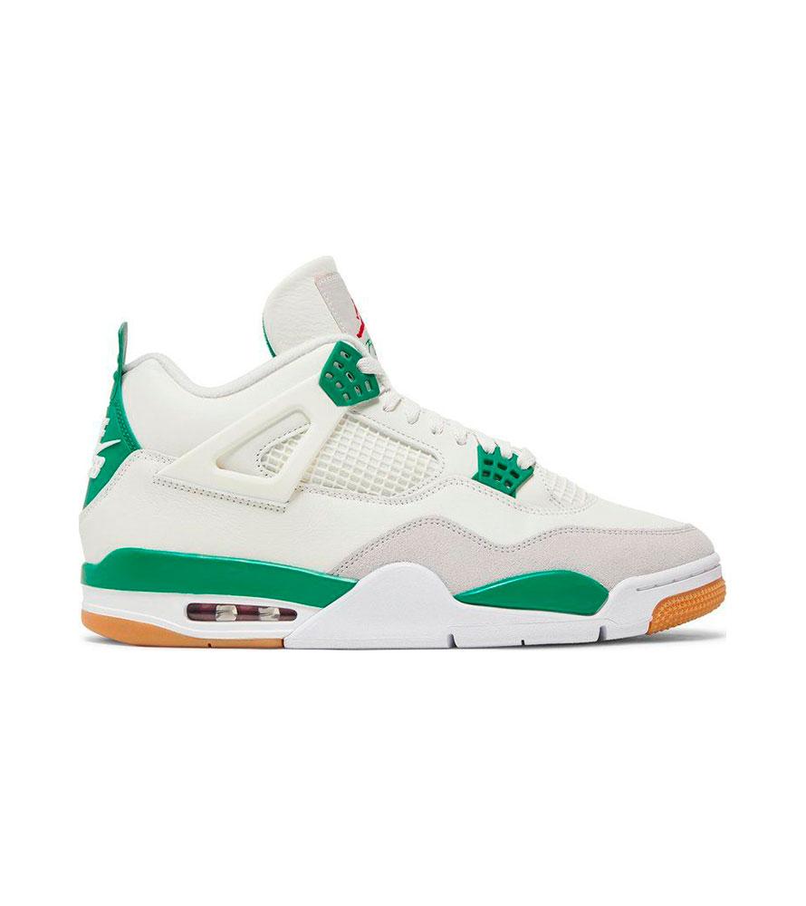 Мужские кроссовки Nike SB x Air Jordan 4 Pine Green (ID#1856067479