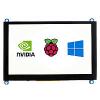 Waveshare сенсорный 5" дисплей HDMI LCD (H) 800х480 для Raspberry Pi4