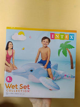 Надувна іграшка "Маленький Дельфін" Інтекс 58535