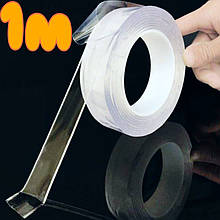 Двостороння клейка стрічка скотч універсальний Ivy Grip Tape Original Прозора 1 м
