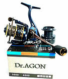 Котушка рибальська Dr.Agon GA 5000 13+1bb Безінерційна спінінгова, фото 2