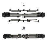 Род Под Підставка для 5 вудлищ GC Compact, фото 2