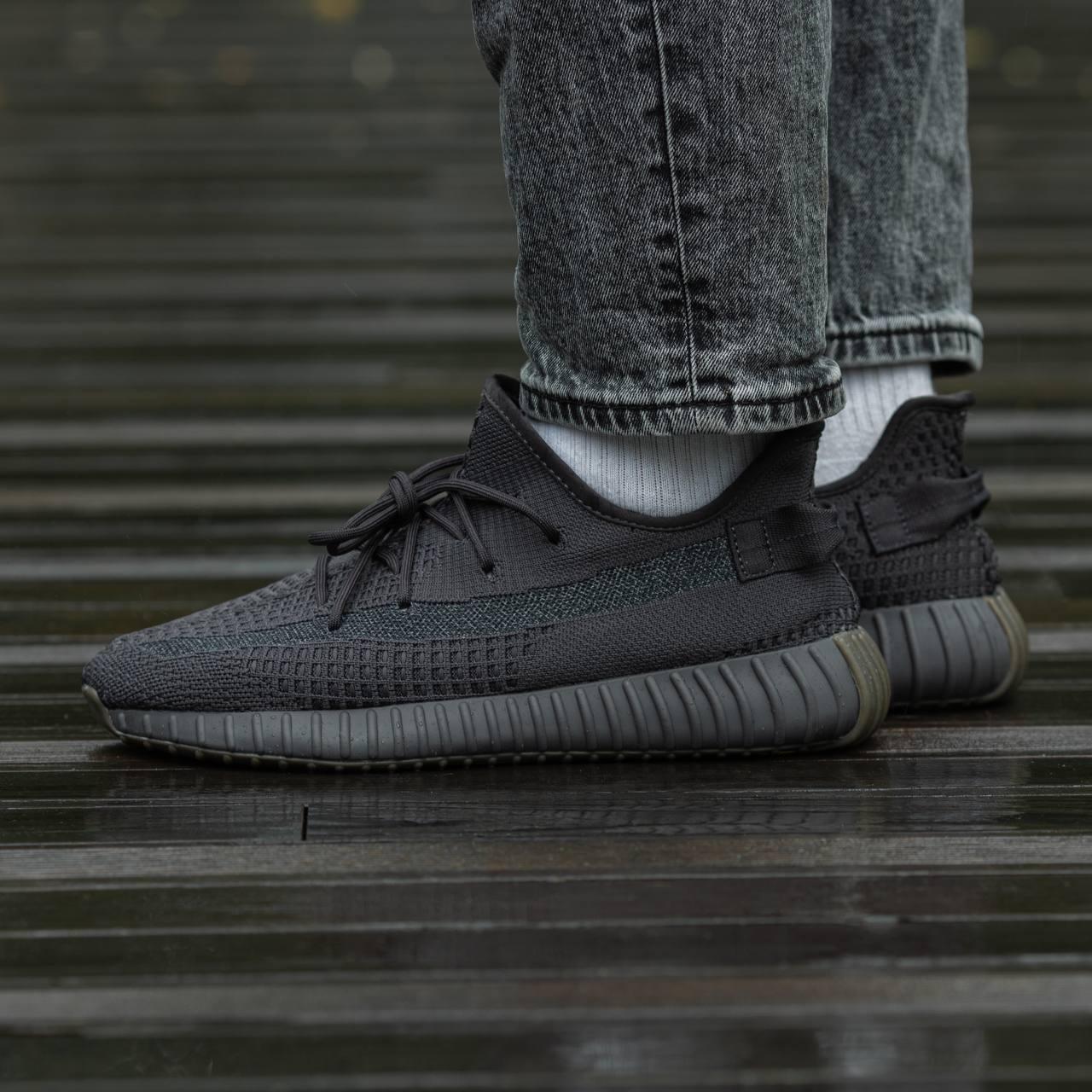 Кросівки Adidas Yeezy Boost 350 v2 Cinder Black / Адідас Ізі буст 350 в2 Кіндер Чорні