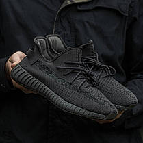Кросівки Adidas Yeezy Boost 350 v2 Cinder Black / Адідас Ізі буст 350 в2 Кіндер Чорні, фото 3