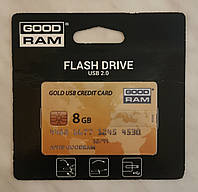 Флешка компьютерная GoodRAM 8GB (в виде кредитки)