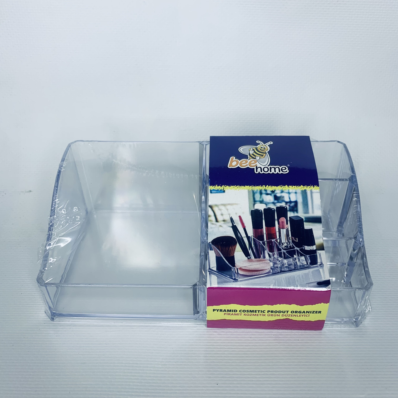 Органайзер для косметики міні прозорий 17 х 9,5 х 6 СМ, фото 1