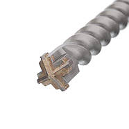 Бур SDS MAX, QUADRO, 28x600 мм INTERTOOL SDM-2860, фото 3
