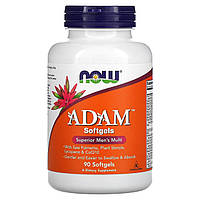 Мультивитамины для мужчин комплекс Now Foods (ADAM) 90 мягких капсул