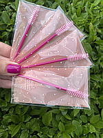 Щіточки для вій і брів в індивідуальному пакованні, 50 шт.