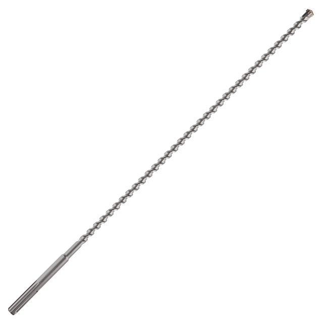 Бур SDS MAX, QUADRO, 16*800 мм INTERTOOL SDM-1680, Сверло для перфоратора, Бур з твердосплавним наконечником, фото 1