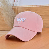 Кепка рожева з написом, бейсболка унісекс, FS-2008,1