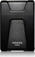 Портативный внешний жесткий диск 2.5'' ADATA USB 3.1 DashDrive Durable HD650 1TB, цвет черный