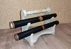 Дерев'яна підставка під  бамбукові палиці або віники