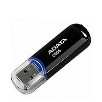 Флешка A-DATA USB накопитель 2.0 C906 64Gb, цвет черный