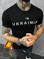 Мужская качественная футболка black