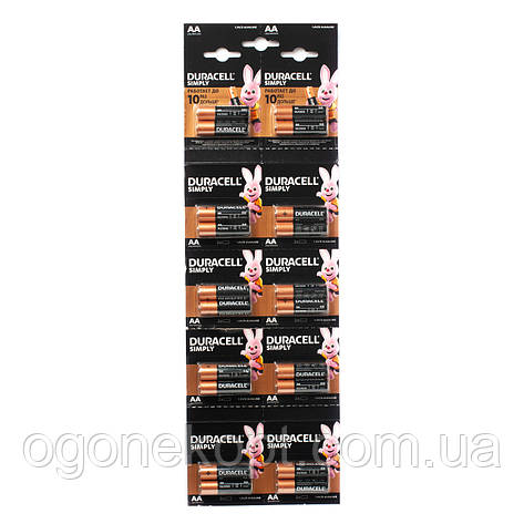 Батарейки Duracell — Basic АА LR6 1.5V, фото 1