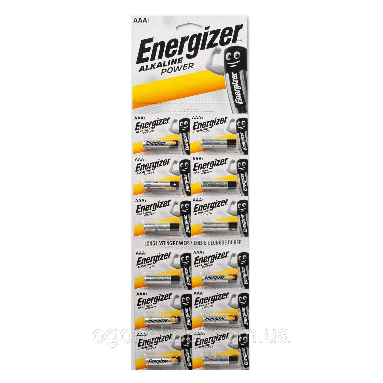 Батарейка Energizer Power LR3 AAA відривний