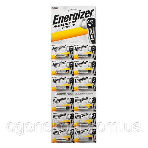 Батарейка Energizer Power LR3 AAA відривний, фото 1