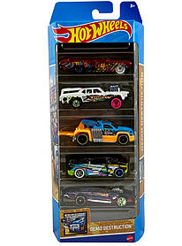 Подарунковий набір автомобілей Hot Wheels HW Demo Destruction 5-Pack 1806-HLY71