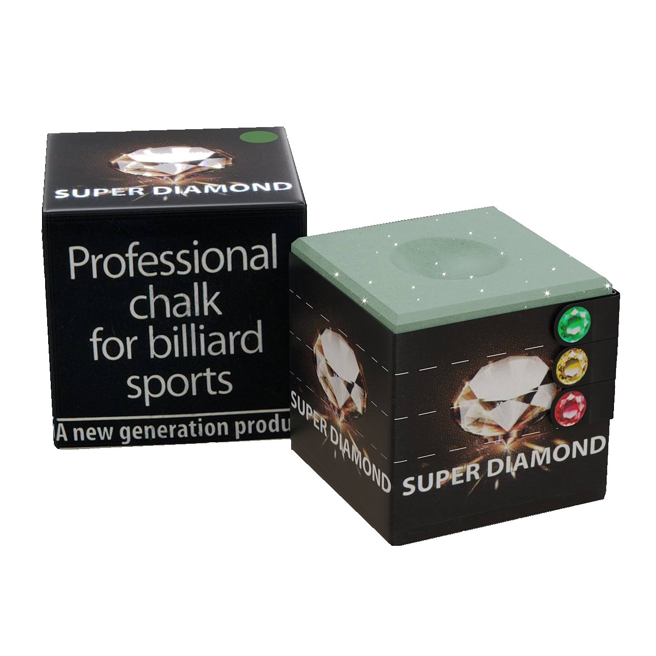 Крейда більярдна Super Diamond Green 1шт
