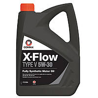 Моторное масло Comma X-FLOW TYPE V 5W-30 автомасло синтетическое 4л (XFV4L)