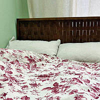 Комплект льняного постельного белья Red Rose Ukono Полуторный комплект