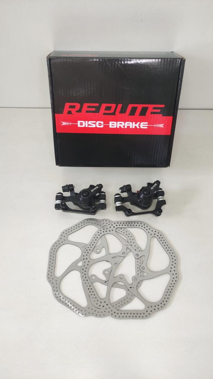 Комплект дискового гальма REPUTE 7317 - 160/160мм, фото 1