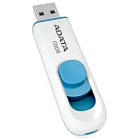 Флеш память ADATA AC008-32G-RKD Blue White 32 GB USB 2.0