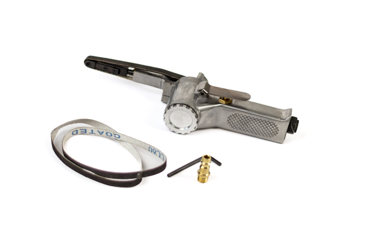 Пневматична стрічкова шліфмашинка 10х330 мм YATO