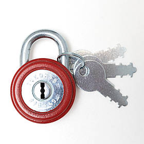 Замок навісний TOKOZ 375/45 3KEY TK1Red 15мм 7мм