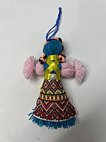 Оберіг Берегиня ручної роботи блакитно-рожевого кольору VS TEB