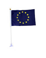 Флаг Евросоюза, на палочке, 10х15 см