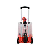 Малярний агрегат мережевий 230В (1380Вт) подача 1л/хв (шланг-5м) сопла Ø = 1; 1.6; 2.6 мм (0.8 л) Yato YT-82555, фото 8