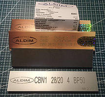 Ельборовий брусок ALDIM МФФ 150х35х7х3 28/20 — чистове заточування.