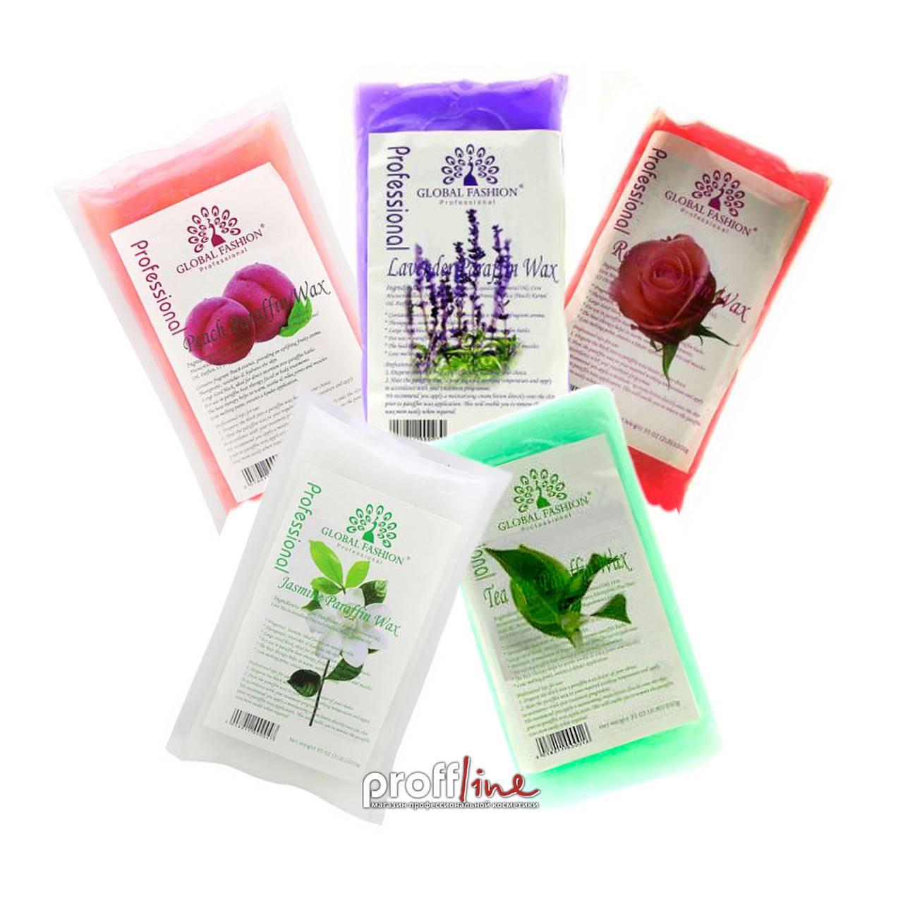 Парафін Global Fashion (в асортименті) 450 мл, фото 1
