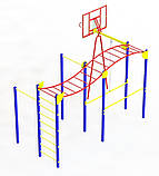 Гімнастичний комплекс "Хвиля" SiverSport KID659.1, фото 3