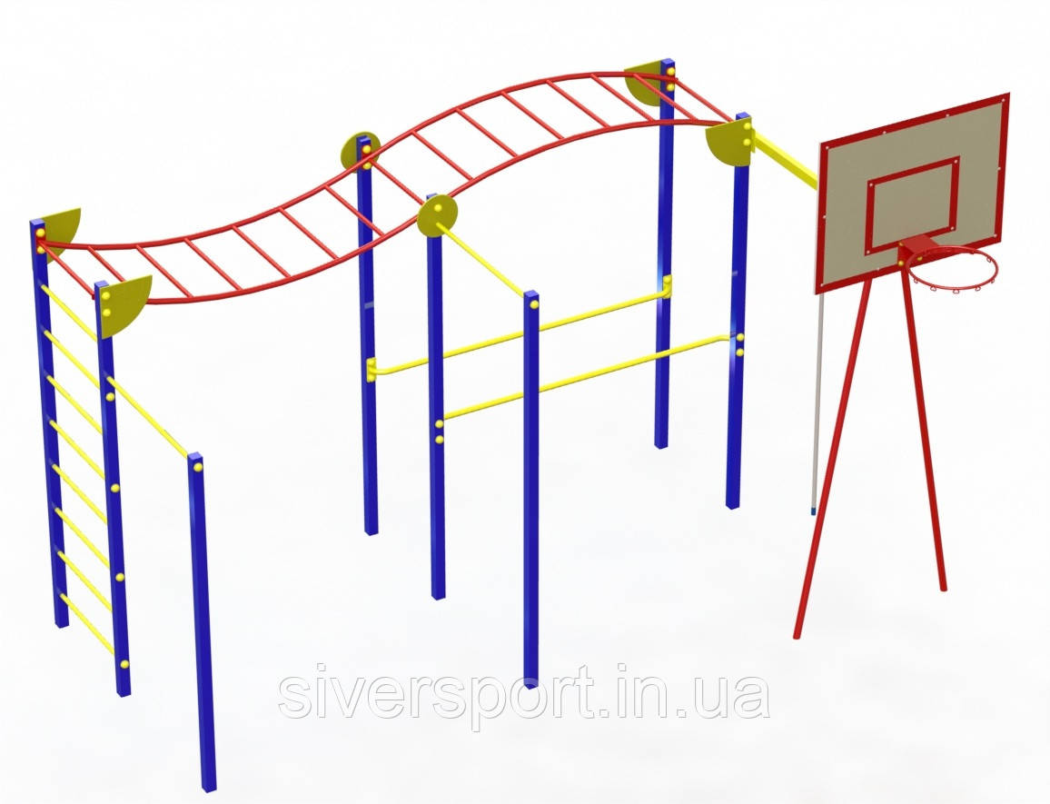 Гімнастичний комплекс "Хвиля" SiverSport KID659.1, фото 1