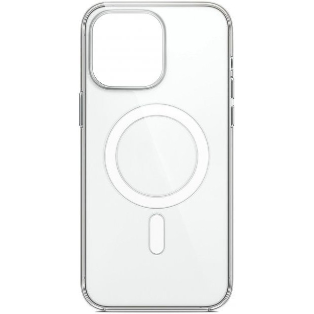 Чохол Silicone Case with MagSafe для Apple iPhone 12 / 12 Pro Clear