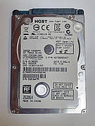 Б/В Жорсткий диск HDD HGST Travelstar Z5K500 500Gb 5.4K 6G SATA 2.5 (HTS545050A7E680)