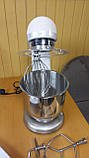 Міксер планетарний Vektor B7S діжа 7 літрів, фото 5