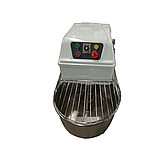 Тістоміс спіральний Vektor H30, 35 л, двошвидкісний, 220В, до 22 кг тіста, нержавіюча сталь, фото 2