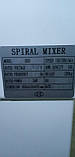 Тістоміс спіральний Vektor H50, 54 л, двошвидкісний, 380В, до 130 кг/год, незнімна діжа, фото 2