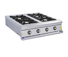 Плита газова настільна 4-конфоркова Görkem GO870 (конфорка 300х300)