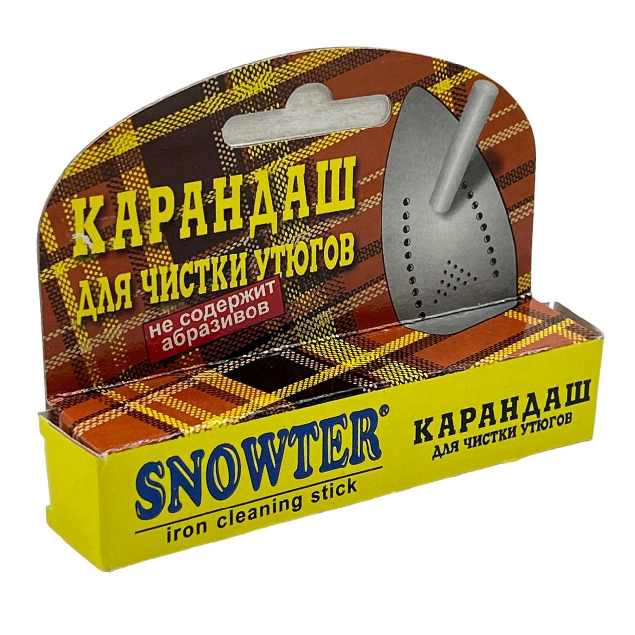 Олівець для чищення прасок, крейда для очищення підошви праски від нальоту Snowter 30г (у коробці)