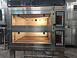 Комбі-піч MIWE Backcombi 4.64/c2-64 з конвекційною піччю + подвійна + підставка, фото 5