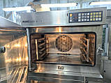 Комбі-піч MIWE Backcombi 4.64/c2-64 з конвекційною піччю + подвійна + підставка, фото 3