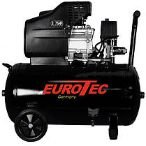 Компресор масляного типу 24л Eurotec 220л/хв масляний компресор для фарбопульта 24л, фото 3