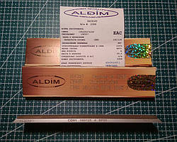 Ельборовий брусок ALDIM МФФ 150х35х7х3 160/125 — чорнове заточування.